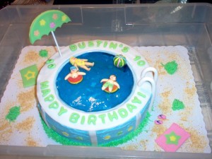 Pictures of Pool Party Cakes