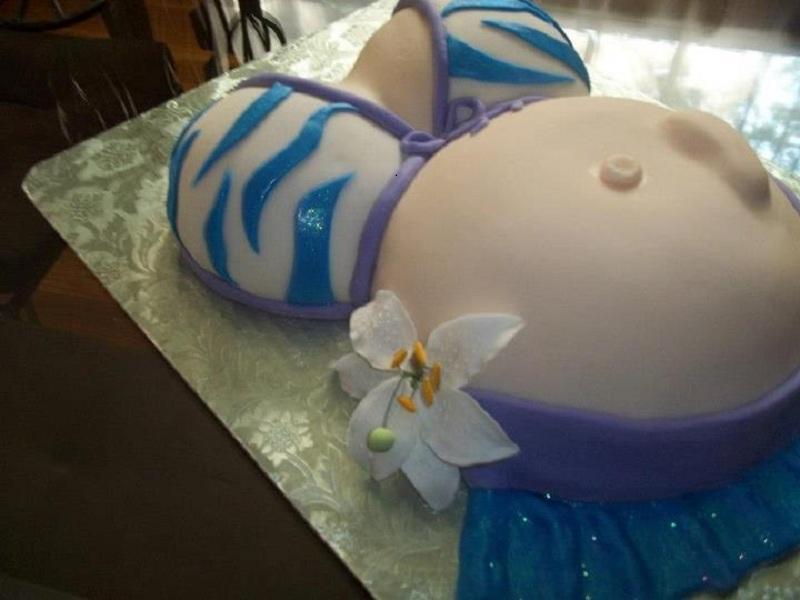 Pregnant Belly Cakes.