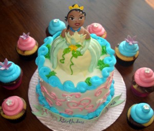 Princess Tiana Cakes