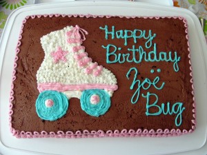 Roller Skate Birthday Cakes