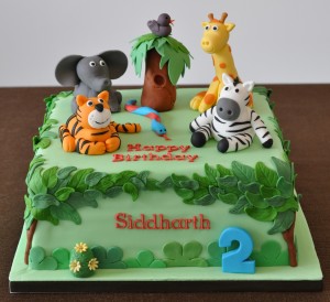 Safari Birthday Cakes