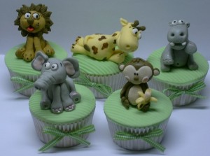 Safari Cupcake Cake