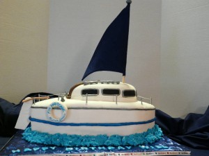 Sailboat Birthday Cake