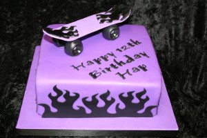 Skateboard Birthday Cakes Pictures