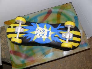 Skateboard Cakes Ideas