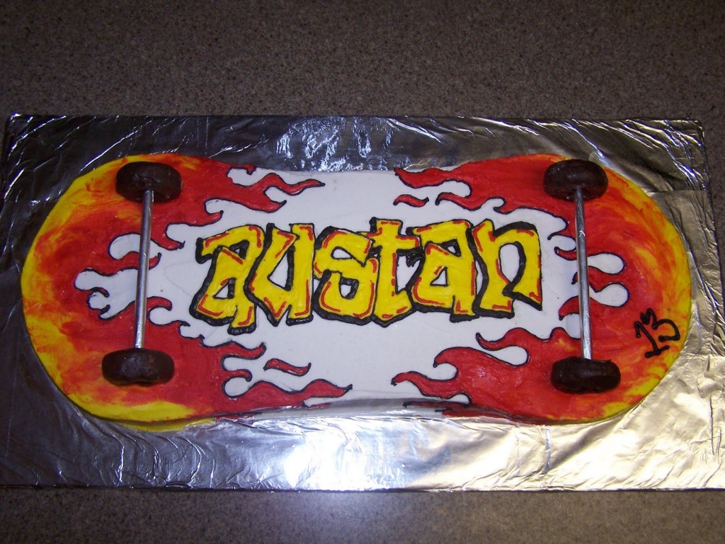 Skateboard Cakes Pictures