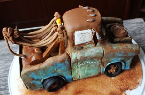 Tow Mater Birthday Cake