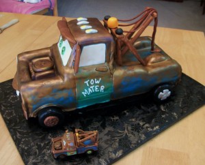 Tow Mater Birthday Cakes