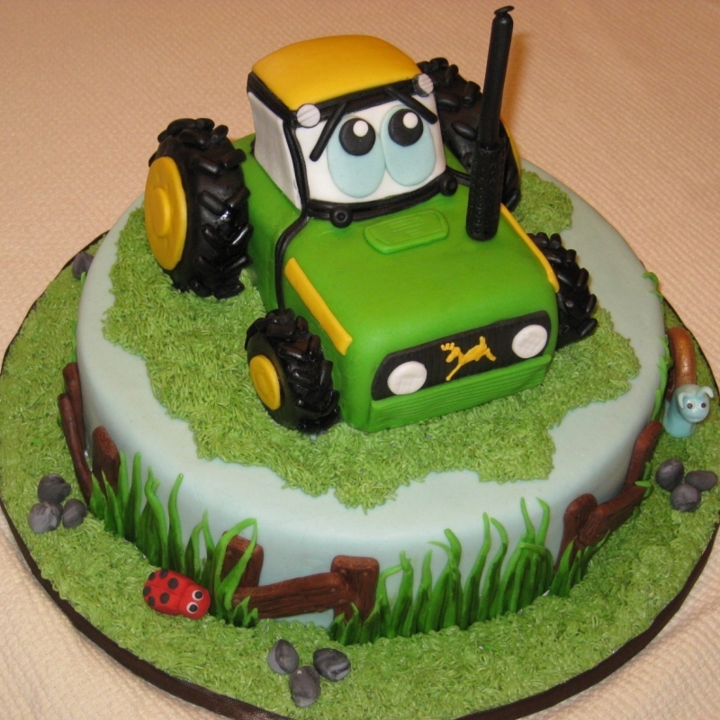 Tractor Cakes