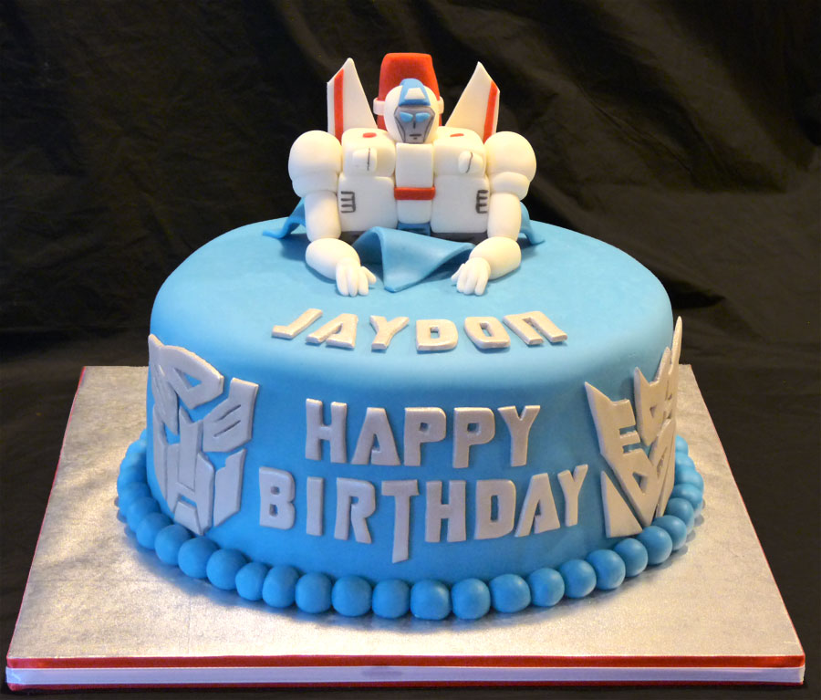 Transformer Birthday Cakes