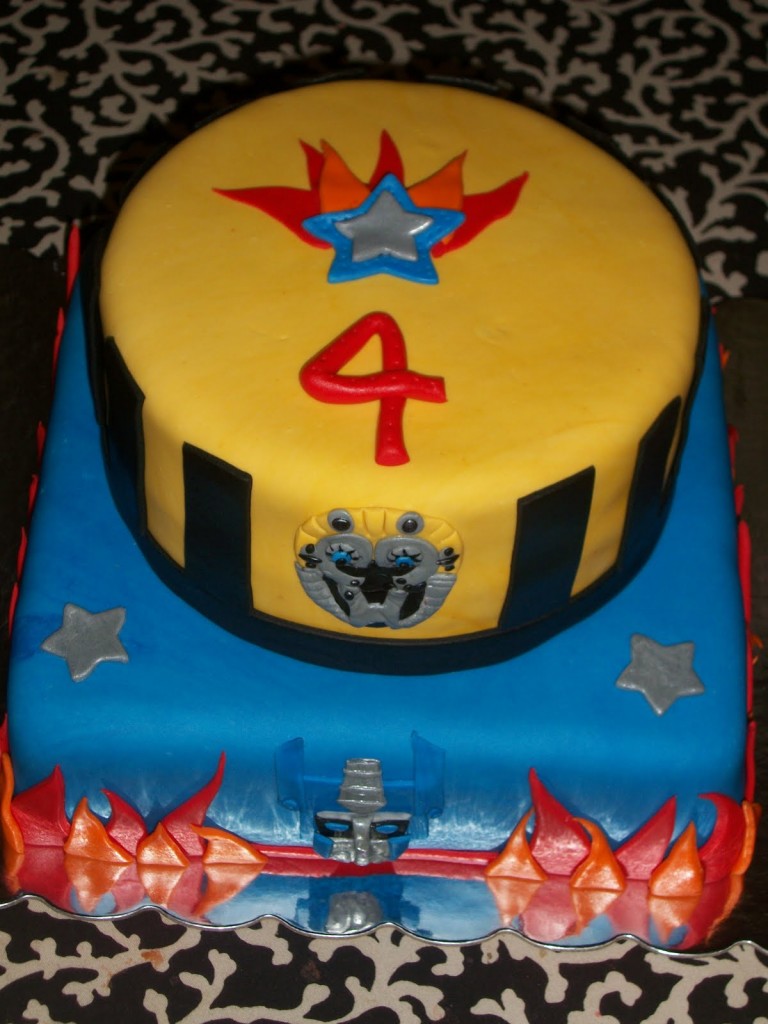 Transformers Birthday Cake