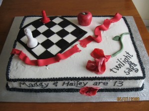 Twilight Birthday Saga Cakes
