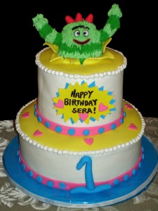 Yo Gabba Gabba Birthday Cake