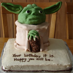 Yoda Cake Images