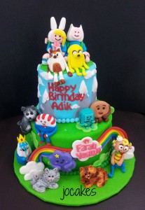 Adventure Time Birthday Cakes