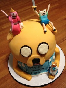 Adventure Time Cake Designs