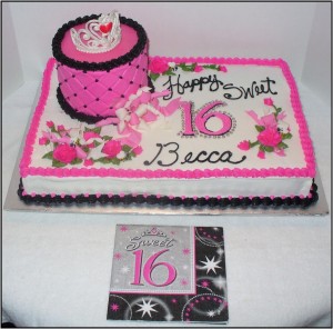 Cakes For Sweet 16
