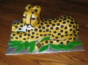 Cheetah Cakes Images