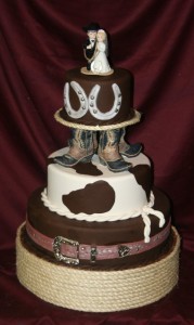 Cowboy Wedding Cakes