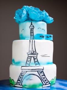 Eiffel Tower Birthday Cakes