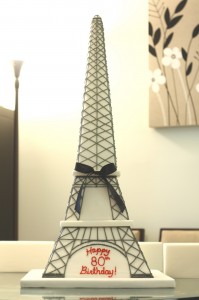 Eiffel Tower Cakes Photos