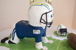 Football Helmet Cake