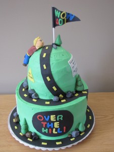 Funny Over The Hill Cakes