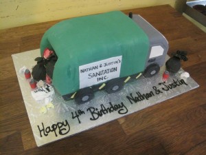 Garbage Truck Cakes Pictures