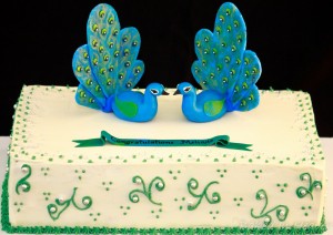 Peacock Cake Designs
