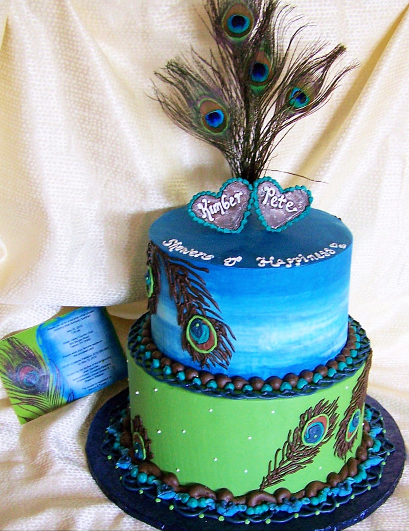 Peacock Cakes - Decoration Ideas | Little Birthday Cakes