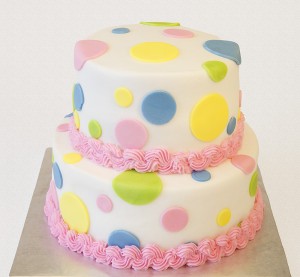 Polka Dot Birthday Cake Ideas