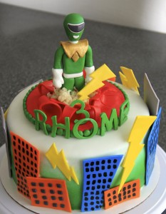 Power Ranger Cake Ideas