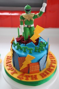 Power Ranger Cakes