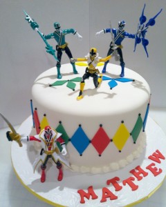Power Rangers Cakes