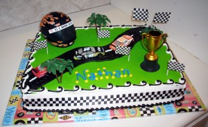 Race Track Birthday Cakes Pictures