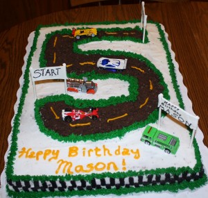 Race Track Cake Pictures