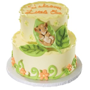 Simba Birthday Cake