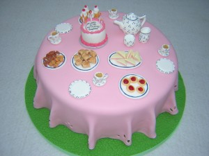 Tea Party Birthday Cakes