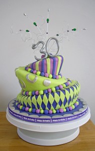 Topsy Turvy Birthday Cakes