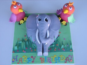 Elephant Cake Ideas
