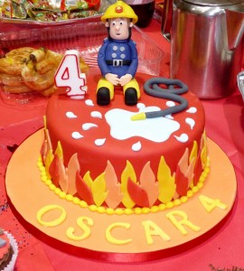 Fireman Cake Ideas