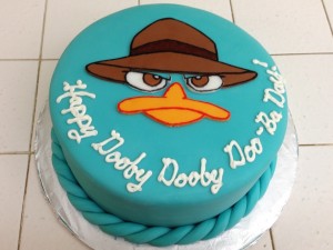 Perry the Platypus Birthday Cake Ideas