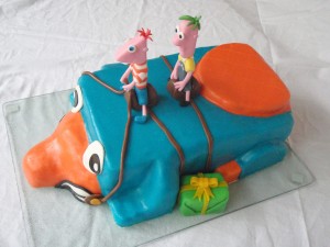Perry the Platypus Cake Designs