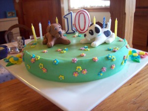 Puppy Birthday Cake Ideas