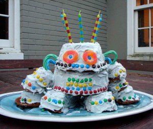 Robot Cakes Pictures