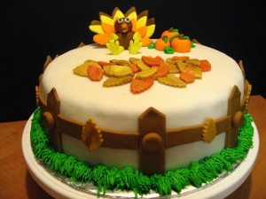 Thanksgiving Cakes Pictures