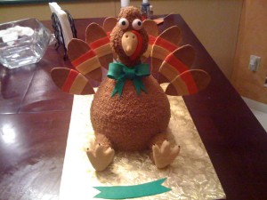 Thanksgiving Turkey Cakes