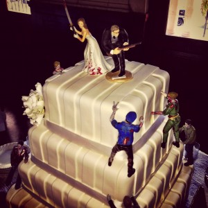 Wedding Zombie Cakes