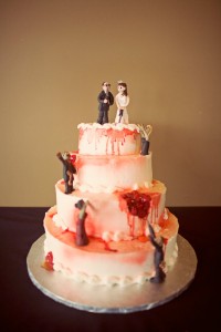 Zombie Wedding Cakes