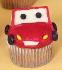 cars cupcakes